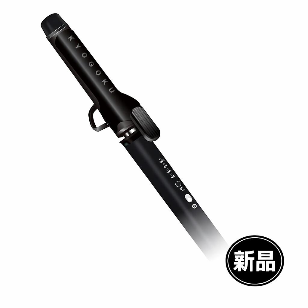 KYOGOKU ナノシルク ケラチン カールアイロン 32mm 美容室専売品 ヘアアイロン ダ...