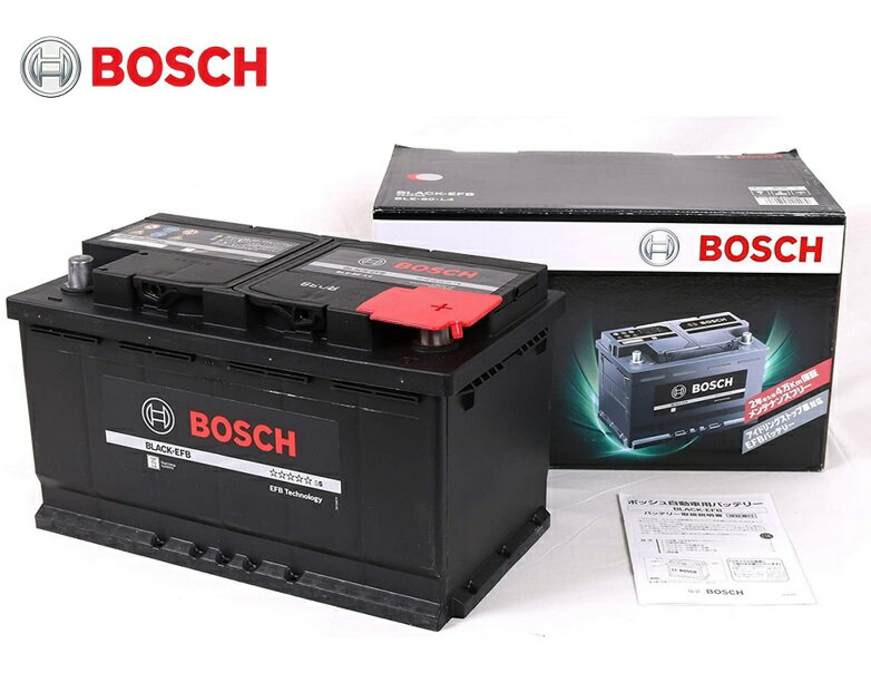 BOSCH (ボッシュ) BLACK-EFB 輸入車用バッテリー BLE-80-L4