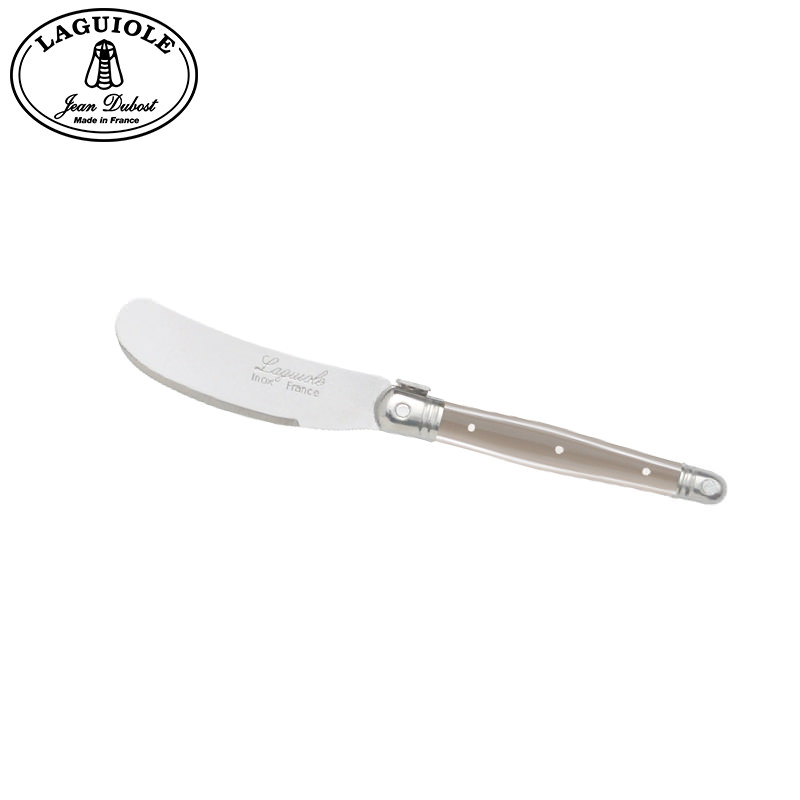 Jean Dubost Laguiole ジャンデュボ ライヨール バターナイフ カフェオレ　ジャン・デュボ