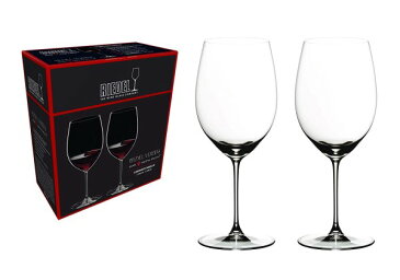 【送料無料】リーデル Riedel ワイングラス ヴェリタス カベルネ/メルロー 625ml 6449/0 2脚セット 箱入