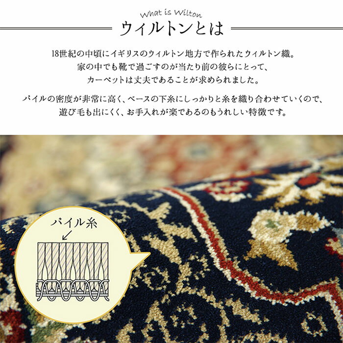 【ポイント8倍！今晩20時開始】マット ベルミラ 玄関マット 60x90cm トルコ製 玄関 メダリオン柄 ウィルトン織 高耐久 へたりにくい ヒートセット加工 抗菌 防臭 消臭 高級 優雅 エレガント 2