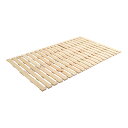 すのこベッド ロール式 スノコマット セミダブル 120x200cm 檜 (涼風) すのこ スノコ ベット すのこマット 折りたたみ マット コンパクト 収納 ...