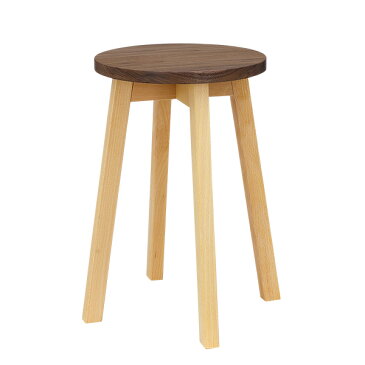 【割引クーポン配布中】【国産/完成品/自然オイル塗装】木製スツール circle stool(サークル スツール) ウォールナット/ミント/ピンク 丸椅子 椅子 イス チェア デスクチェア ダイニングチェア 学習チェア 学習椅子 ワークチェア 子供部屋 杉工場