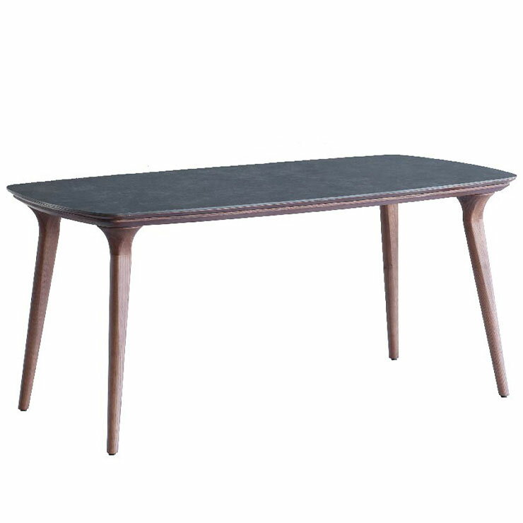 【7%OFF枚数限定クーポン配布！】ダイニングテ−ブル 幅160cm Etna 2色対応 セラミックテーブル リビングテーブル 食卓テーブル ワークデスク ハイタイプ 単品 長方形 4人掛け 木製 セラミック 耐熱性 ダイニング 在宅ワーク カフェ風 おしゃれ モダン