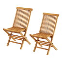 【決算セールP10倍!20時〜25:59】 【完成品・折りたたみ可】フォールディングチェア 2脚セット JTI-330 ガーデンチェア 木製チェア ガーデンファ...