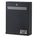 【本日最終P10倍!20時~25:59決算sale】 完成品 ポスト U.S.MAIL PST-215A メールボックス 置き型 壁掛け 薄型 スタンド 宅配ボックス 大型 郵便ポスト 郵便受け カギ付き 蓋付き スチール モダン 玄関 エントランス おしゃれ
