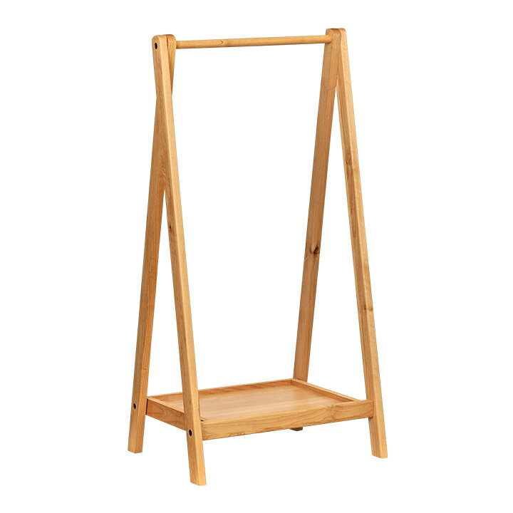 【ポイント7倍!今晩20時開始】【国産/アルダー無垢材使用】ハンガーラック Skip(スキップ) キッズハンガーラック ジュニアハンガーラック コートハンガーラ...