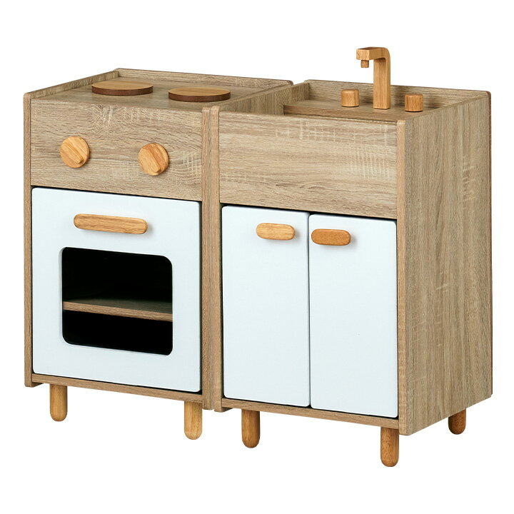 【ポイント9倍!今晩20時開始】ままごとキッチン Curumi(クルミ) 2set 全12タイプ ままごと おままごと リバーシブル 2way おままごとBOX...