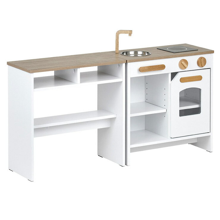 【ポイント9倍!今晩20時開始】ままごと キッチン 木製 Ecru(エクリュ) 2色対応 おままごと キッチン ごっこ遊び 料理 台所 キッチンセット おしゃれ...