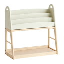 絵本ラック aluma 幅70cm ブックラック 絵本棚 本棚 ブックシェルフ キッズラック オープンラック リビングラック 収納ラック 3段 木製 分離 子供...