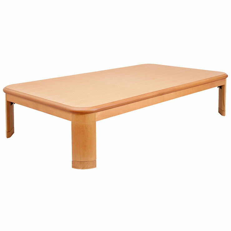 【ポイント7倍！今晩20時開始】国産 ナラ ラウンド 折れ脚こたつ LIRA(リラ) 210x100cm 2色対応 こたつ コタツ こたつテーブル 単品 長方形 石英管 継ぎ脚付 8人用 10人用 センターテーブル リビングテーブル ローテーブル 座卓 おしゃれ