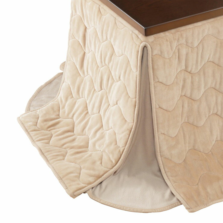 【ポイント7倍！20時～26日1:59】【リバーシブル/撥水加工】お手入れラクラクダイニングこたつ布団 Molf(モルフ) 267x242cm 2色対応 105x80cmこたつ用 コタツ布団 ダイニングこたつ用掛布団 長方形 こたつ 炬燵 洗濯可能 シンプル おしゃれ