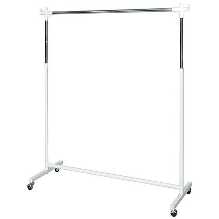 【ポイント7倍!今晩20時開始】ハンガーラック 物干し 室内干し コートかけ 洋服掛け パイプハンガー 頑丈 室内 スタンド スチール キャスター スリム 高さ...