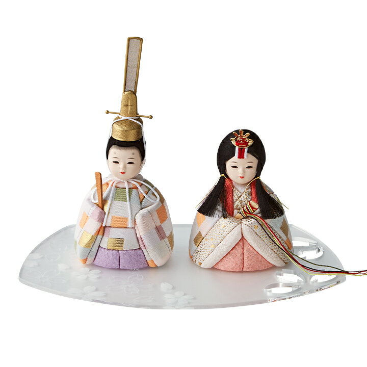 【ポイント9倍！今晩20時開始】雛人形 コンパクト おしゃれ かわいい 小さい ミニ お雛様 ひな人 ...