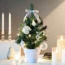 【本日最終P10倍!20時〜25:59決算sale】 クリスマスツリー 北欧 H40cm LEDライト付き クリスマスツリー オーナメントセット Moi(モア)...