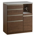 【搬入・組立設置付き】日本製 キッチンカウンター 幅90cm 2色対応 完成品 キッチン収納 キッチンラック 食器棚 レンジ収納 レンジ台 キッチンボード カッ...
