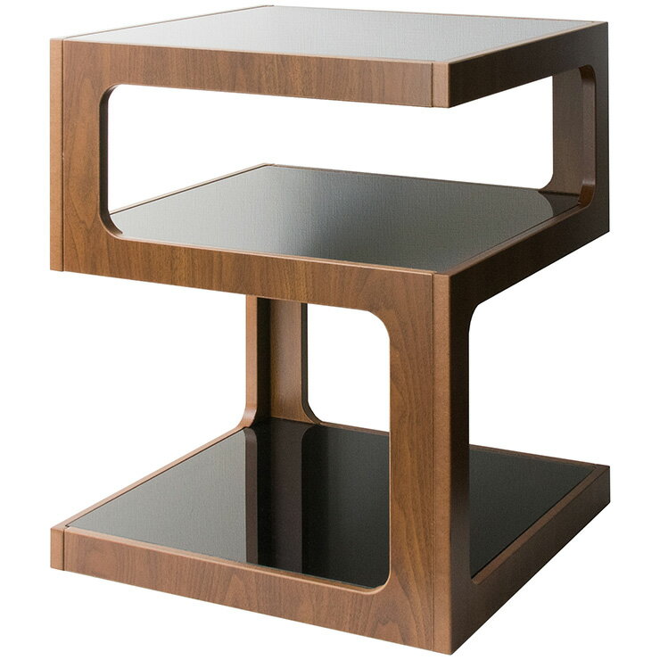 サイドテーブル ソファーテーブル 収納付き 40x40x52.5cm ARCA(アルカ) 2色対応  ...