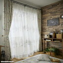 【7%OFFクーポン配布中】カーテン レース 100x133cm 1枚 ムーミン シアーカーテン PUUT BORDER voile(プートボーダー ボイル) 日本製 レースカーテン おしゃれ カーテン 北欧 洗える ウォッシャブル シンプル 子供部屋 寝室