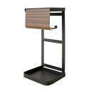 【完成品】トイレットペーパーホルダー TEER(ティール) TP-950M 2色対応 トイレットペーパー 縦型タイプ 収納 ストッカー トイレ 収納 棚 サニタ...
