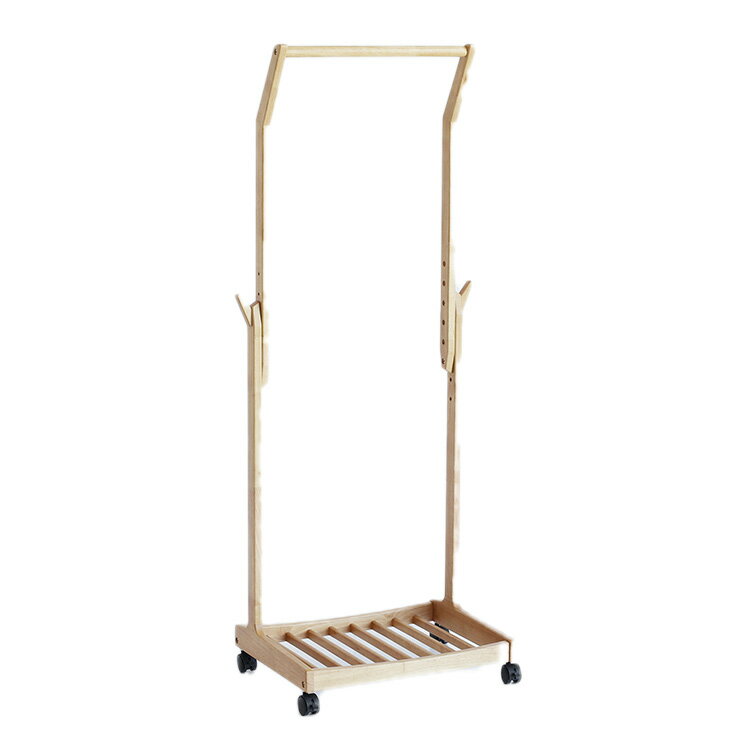 【ポイント7倍!今晩20時開始】ハンガーラック 5段階調節 fin 2色対応 ワードローブ ハンガーシェルフ クローゼット コートハンガー コート掛け 洋服掛け...