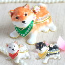 【正規品】 桜まめしば 豆柴 柴犬 いぬ ジュエリーボックス ピィアース 東京銀座PICALS 東京銀座ピカルス 可愛い ブランド おしゃれ プレゼント オブジ...