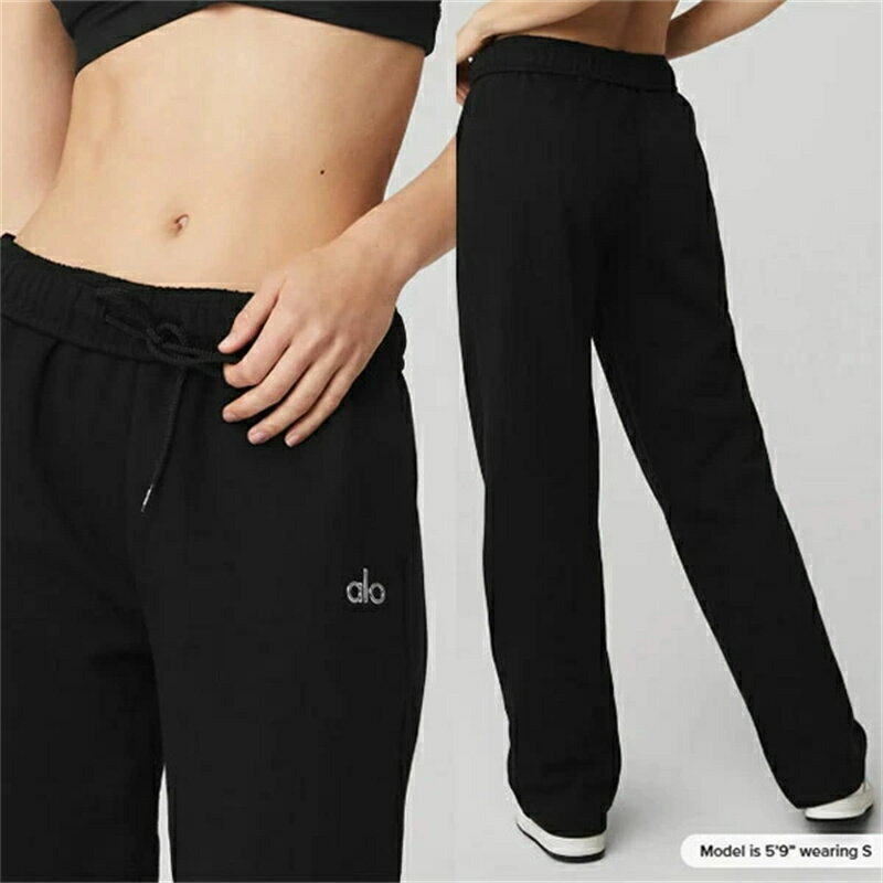 ★ALOYoga★ アコレードストレートレッグ スウェットパンツ Accolade Straight Leg Sweatpant ユニセックス オーバーサイズ デザイン カラー4色 動きやすい レディース メンズ セレクトショップ リラックス シンプル 5サイズ アメリカ ボトムス ストレートパンツ