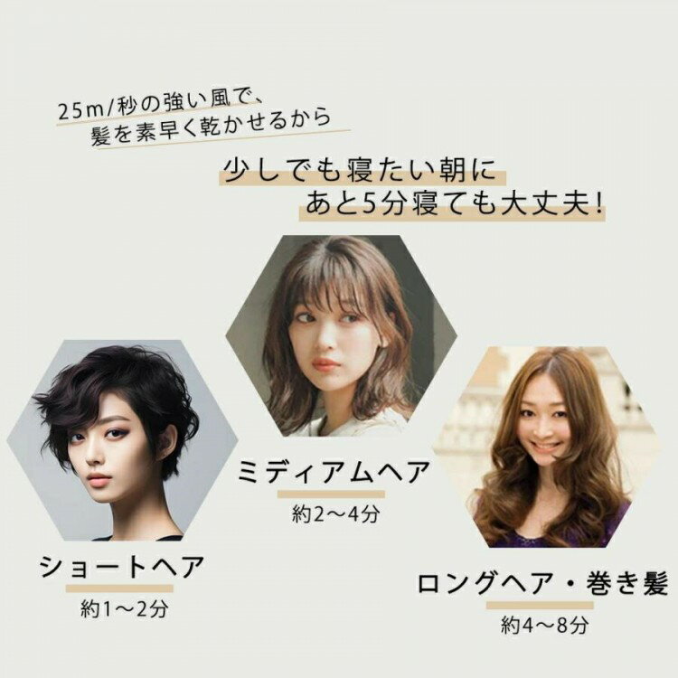 ドライヤー 超大風量 25m s 速乾 ヘアドライヤー ブラシレスDCモーター 温冷風自動切替 美髪 ヘアケア 過熱防止 ステム 27モードの風をカスタマイズ可