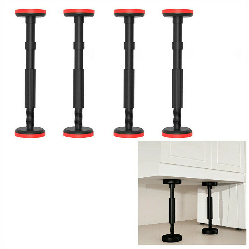 【楽天スーパーSALE！一週間限定10％OFF！】転倒防止 家具固定ポール 突っ張り棒 4本1組 高さ18~45cm対応 耐圧約 200kg 防災グッズ 耐震ポール