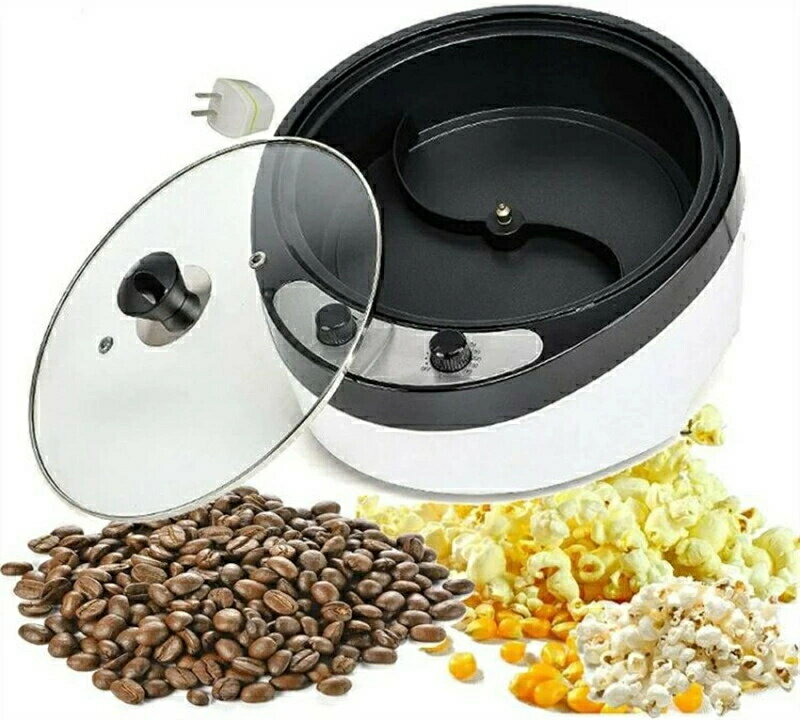 【三年保証】コーヒーロースター コーヒー 焙煎機 電動 自動攪拌 ホームロースター ばいせん機 ポップ..