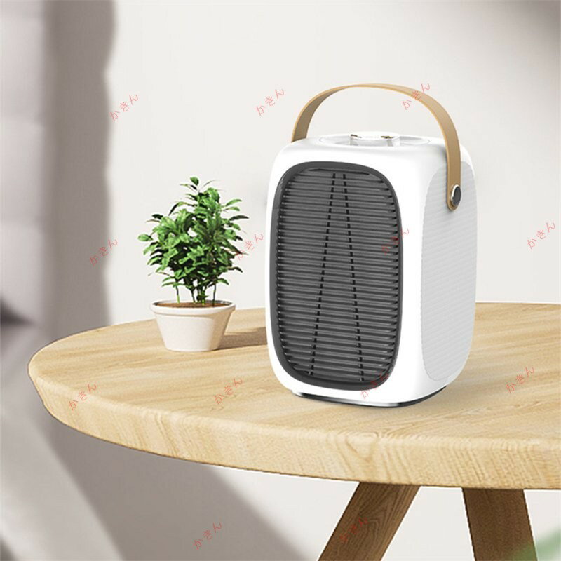 セラミックヒーター 小型 おしゃれ セラミックファンヒーター 省エネ 暖房器具 オフィス ファンヒーター 3秒速暖 3段階切替 過熱保護 転倒保護