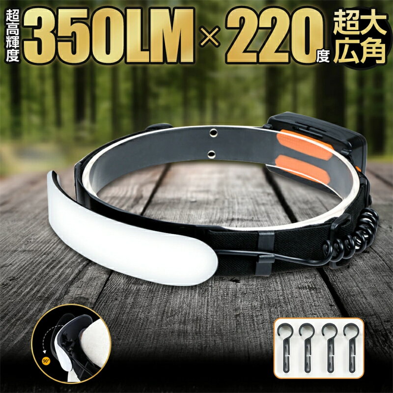 ヘッドライト 充電式 usb LED ヘッドランプ 懐中電灯 超高輝度 ハンズフリー 作業用 ワイド アウトドア キャンプ 登山 釣り 防災 ランニング ヘッド ライト 最強 ルーメン ウォーキング 夜間 防水 作業灯 ワークライト LEDライト 小型