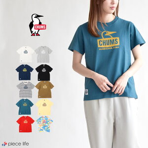 CHUMS チャムス Tシャツ ブービーフェイスTシャツ トップス 半袖 Tシャツ 綿100％ USAコットン メンズ レディース ユニセックス ロゴプリント プリントT コットンT ロゴT シンプル 定番 アウトドア スポーツ CH01-1834/CH11-1834