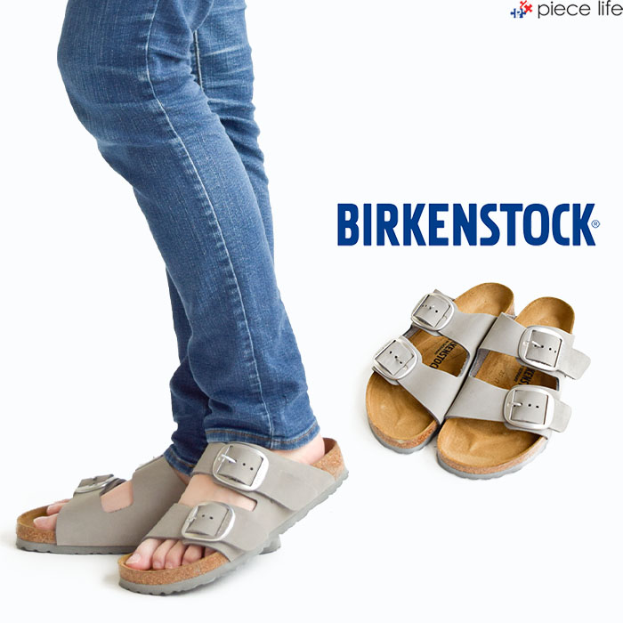 正規取扱店 【ラスト1】 BIRKENSTOCK ビルケンシュトック Arizona Big Buckle/アリゾナ ビッグバックル ヌバックレザー サンダル レギュラー1021751