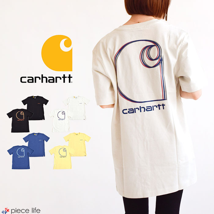 カーハート Tシャツ メンズ 【10%OFF】 carhartt カーハート Tシャツ Relaxed Fit Heavyweight Short/リラックスフィット 半袖 オーバーサイズ ビッグシルエット ストリート カジュアル メンズ レディース ユニセックス 男女兼用 半袖Tシャツ ビッグT 105179