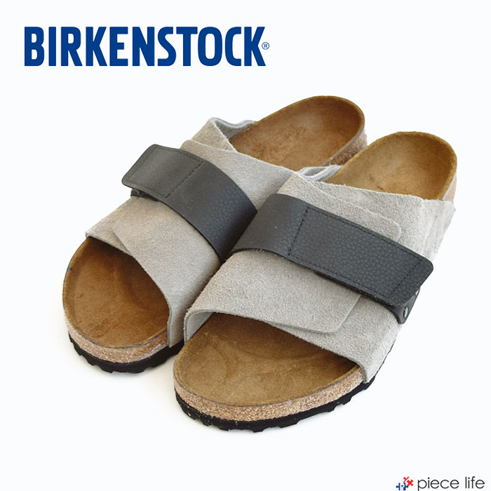 【P5倍/ラスト】正規取扱店 BIRKENSTOCK ビルケンシュトック Kyoto/キョウト ヌバック/スエードレザー サンダル メンズ レギュラー 1022352