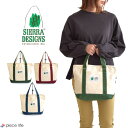 【ラスト1】SIERRA DESIGNS(シェラデザインズ) トートバッグ 64クロス 60/40 CANVAS MINI TOTE アウトドア シンプル ロゴ入り 刺繍 1929