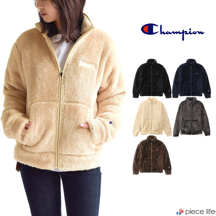 【20％OFF/待望の再入荷！】 チャンピオン Champion フリース ジャケット ジップアップ フリース ジャケット チャンピオン Champion FULL ZIP JACKET メンズ もこもこ モコモコ ボア フルジップ アウター C3-L616