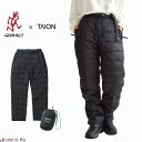 【2023秋冬新作】GRAMICCI×TAION グラミチ タイオン DOWN PANT/ダウンパンツ ロングパンツ メンズ レディース ユニセックス 秋 冬 ブラック S-L G3FU-P103-TG