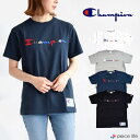 チャンピオン Tシャツ レディース 正規取扱店 チャンピオン tシャツ Champion チャンピオン tシャツ レディース 半袖Tシャツ　刺繍ロゴ メンズ 裾ジョグタグ スポーツ ジム ジョギング ストリート メンズ ユニセックス 男女兼用 半袖 C3-H371/C3-R305