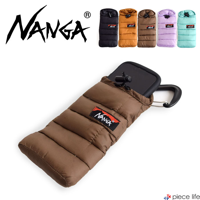 樂天商城 - 【P5倍】 ナンガ NANGA ミニスリーピングバッグフォンケース MINI SLEEPING BAG PHONE CASE 携帯ケース アクセサリー入れ 小物入れ カラビナ付き iPhoneケース ケース メンズ レディース ユニセックス プレゼント ギフト お揃い シンプル NA2253-3A204