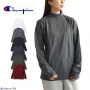 チャンピオン Champion ロングTシャツ モックネックロングスリーブTシャツ メンズ レディース ユニセックス 綿100% 春 秋 冬 全6色 M-XL ...