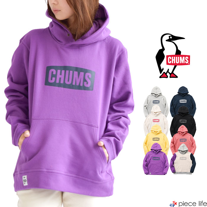 チャムス トップス レディース 【2023秋冬新作】CHUMS チャムス パーカー チャムスロゴプルオーバーパーカー CHUMS Logo Pullover Parka メンズ レディース ユニセックス 秋 冬 綿100％ 全8色 M-XL CH00-1418