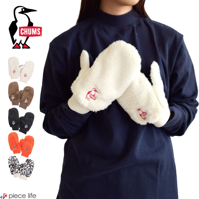 チャムス 手袋 メンズ 【20%OFF/2023秋冬新作】CHUMS チャムス 手袋 Elmo Fleece Mitten エルモフリースミトン メンズ レディース ユニセックス 春 秋 冬 ポリエステル 全5色 M/L CH09-1307