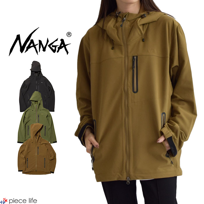 NANGA ナンガ ジャケット SOFT SHELL STRETCH JACKET ソフトシェルストレッチジャケット メンズ レディース ユニセックス 春 秋 冬 ポリエステル 全3色 M-XL NW2341-1D504