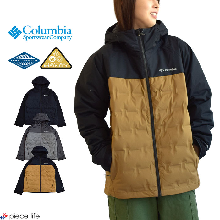 【2023秋冬新作】Columbia コロンビア ジャケット Grand Trek II Down Hooded Jacket グランドトレックIIダウンフードジャケット メンズ レディース ユニセックス 秋 冬 全3色 M-XL WE5083