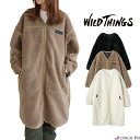 ワイルドシングス ボアジャケット レディース 正規取扱店 【10％OFF/2023秋冬新作】ワイルドシングス WILDTHINGS コート フラフィーボアリバーシブルコート FLUFFY BOA REVERSIBLE COAT レディース 秋 冬 ポリエステル 全3色 Mサイズ WTW23123KY