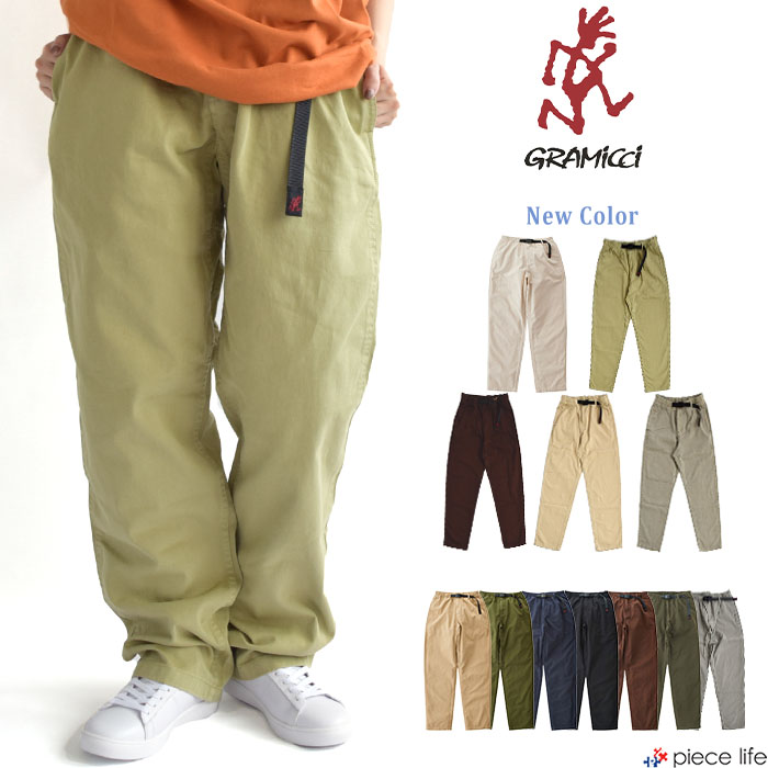 GRAMICCI グラミチ パンツ GRAMICCI PANTS グラミチパンツ ロングパンツ 定番 メンズ ゆったり シルエット コットン 綿100％ ウエストゴム ポケット付き パンツ イージーパンツ アウトドア キャンプ G102-OGT