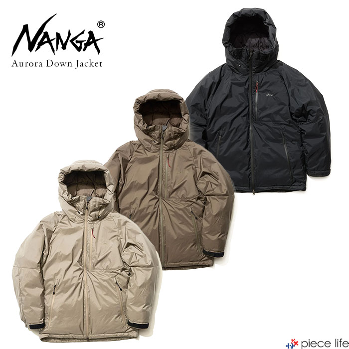 ナンガ ダウンジャケット メンズ 【2023秋冬新作】NANGA ナンガ ダウンジャケット AURORA DOWN JACKET オーロラダウンジャケット メンズ 秋 冬 全3色 S-XL ND2341-1A301