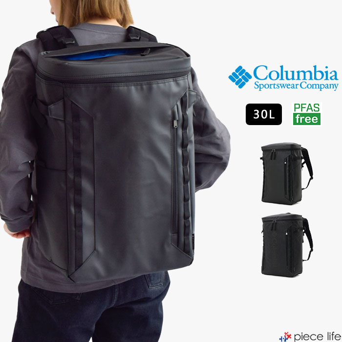 【2024春夏新作】Columbia コロンビア リュック バックパック Sidekick 30L Backpack サイドキック30Lバックパック メンズ レディース ユニセックス オールシーズン ポリエステル 30L ブラック PU8675