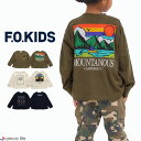 【2024秋冬新作】F.O.KIDS エフオーキッズ トップス Tシャツ 長袖 ロンT 3色3柄長袖Tシャツ 男の子 女の子 ユニセックス 春 秋 冬 綿 100cm 110cm 120cm 130cm 140cm 150cm 全3色 R406034